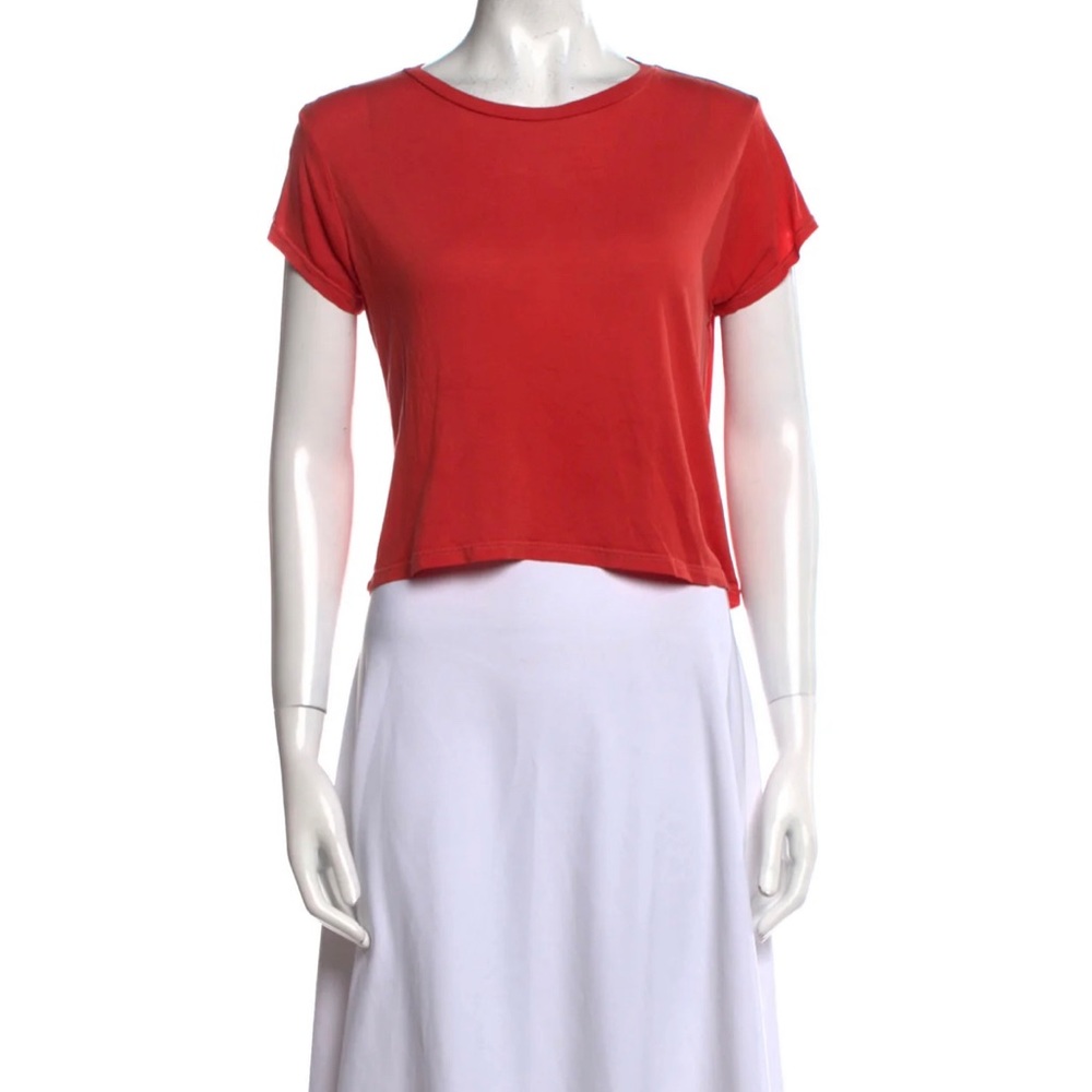 REFORMATION | Scoop Neck Short Sleeve Crop Top